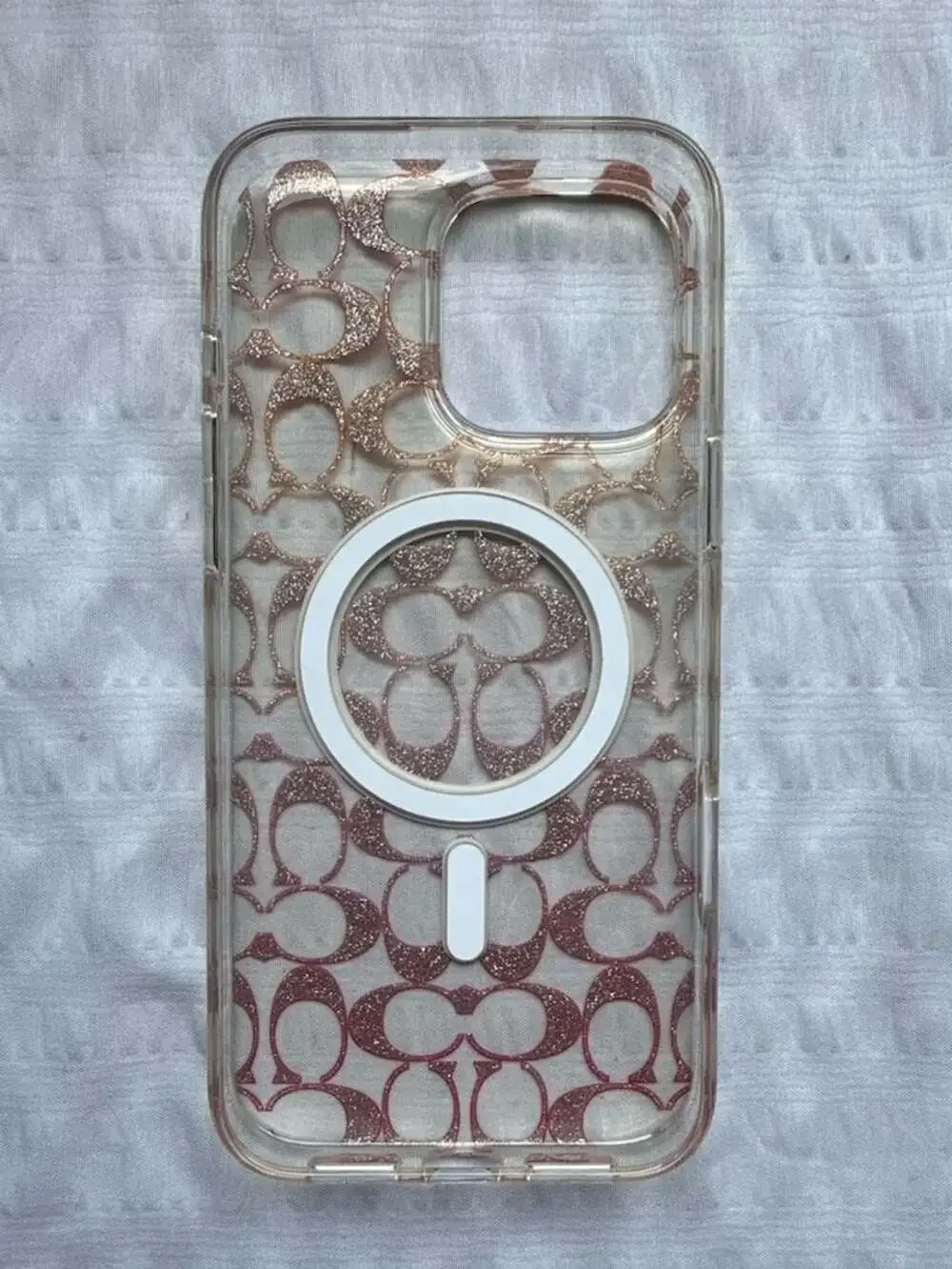 Coach Ombré Signature C Protective MagSafe Case for iPhone 15 Pro Max